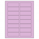 3.375" x 1.25"  Sheet Label