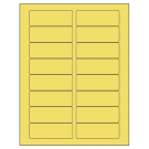 3.375" x 1.25"  Sheet Label