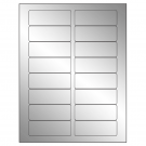 3.375" x 1.25"  Sheet Label