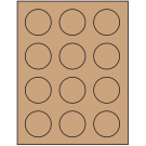 2" x 2"  Sheet Label