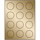 2" x 2"  Sheet Label