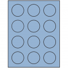 2" x 2"  Sheet Label