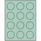 2" x 2"  Sheet Label
