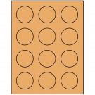 2" x 2"  Sheet Label