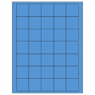 1.5" x 1.5"  Sheet Label