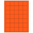 1.5" x 1.5"  Sheet Label