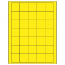 1.5" x 1.5"  Sheet Label