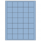 1.5" x 1.5"  Sheet Label