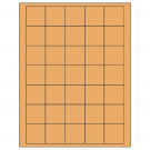 1.5" x 1.5"  Sheet Label