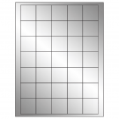 1.5" x 1.5"  Sheet Label