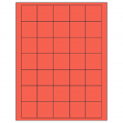 1.5" x 1.5"  Sheet Label