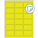 2.5" x 1.5625"  Sheet Label