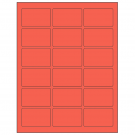 2.5" x 1.5625"  Sheet Label