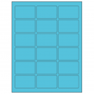 2.5" x 1.5625"  Sheet Label