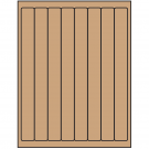 1" x 10"  Sheet Label