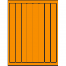 1" x 10"  Sheet Label