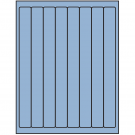 1" x 10"  Sheet Label