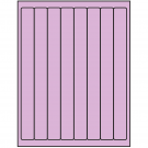 1" x 10"  Sheet Label