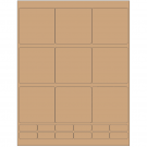 2.75" x 2.75"  Sheet Label