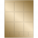 2.75" x 2.75"  Sheet Label