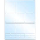 2.75" x 2.75"  Sheet Label