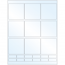 2.75" x 2.75"  Sheet Label