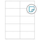 4.25" x 2.2"  Sheet Label