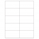 4.25" x 2.2"  Sheet Label