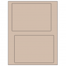 6.78" x 4.75"  Sheet Label