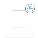 4.25" x 5.25"  Sheet Label