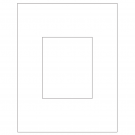 4.25" x 5.25"  Sheet Label