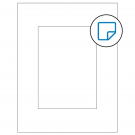 5" x 7"  Sheet Label