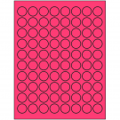 0.875" x 0.875"  Sheet Label