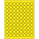 0.875" x 0.875"  Sheet Label