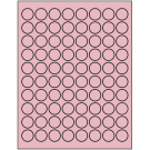 0.875" x 0.875"  Sheet Label