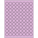 0.875" x 0.875"  Sheet Label