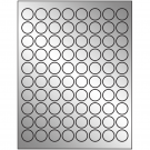 0.875" x 0.875"  Sheet Label