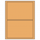 7.5" x 5.125"  Sheet Label