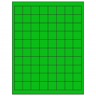 1" x 1"  Sheet Label