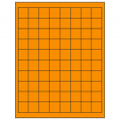 1" x 1"  Sheet Label