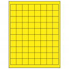 1" x 1"  Sheet Label