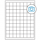 1" x 1"  Sheet Label