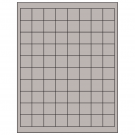 1" x 1"  Sheet Label