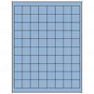 1" x 1"  Sheet Label