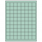1" x 1"  Sheet Label