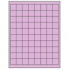 1" x 1"  Sheet Label