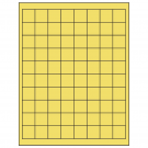 1" x 1"  Sheet Label