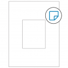 3.8584" x 4.8037"  Sheet Label