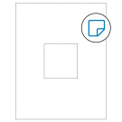 3.1494" x 3.3072"  Sheet Label