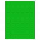 1.25" x 0.5"  Sheet Label